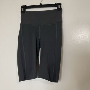 LULULEMON Dark gray Long line biker shorts size US 4